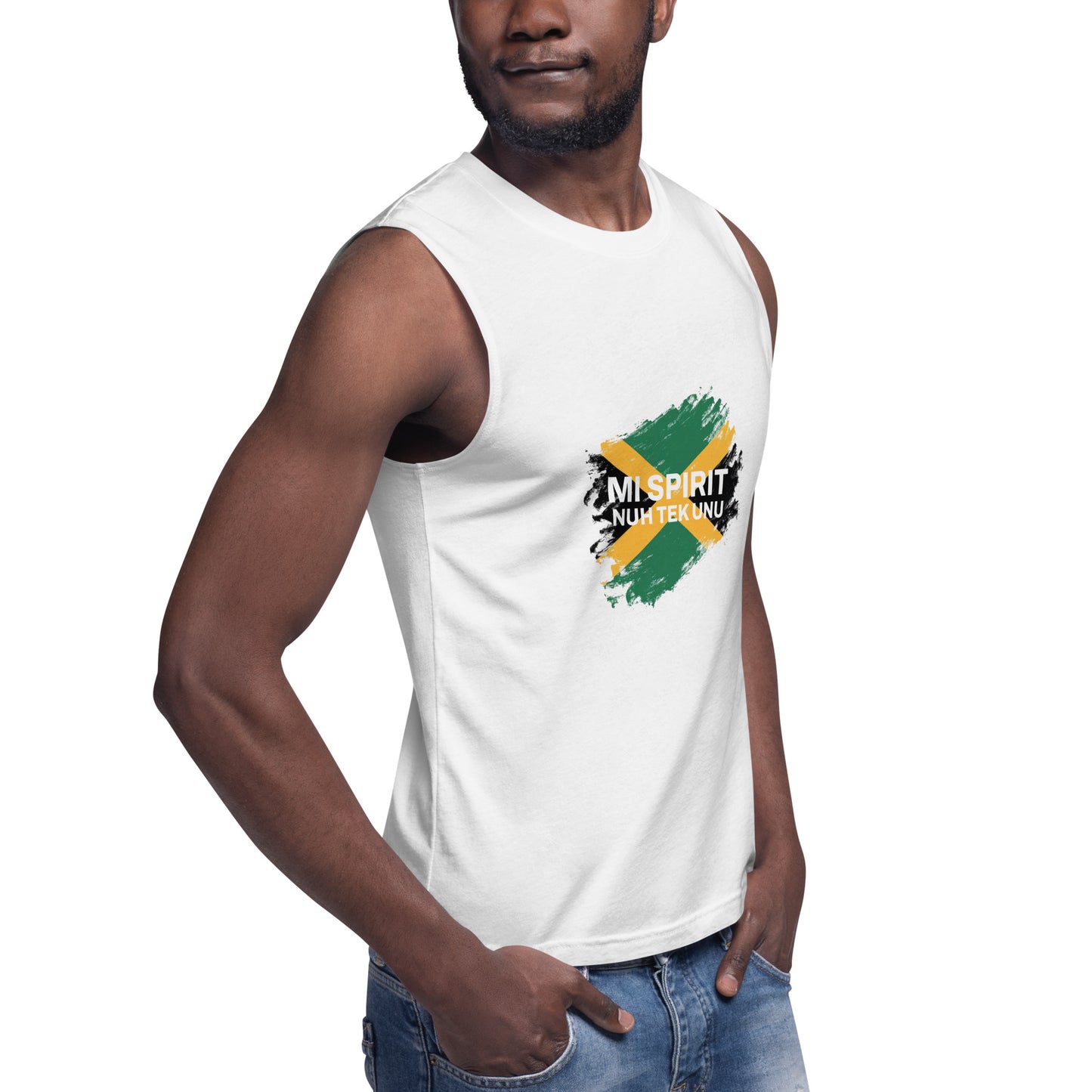 Mi Spirit Nuh Tek Unu - Muscle Shirt